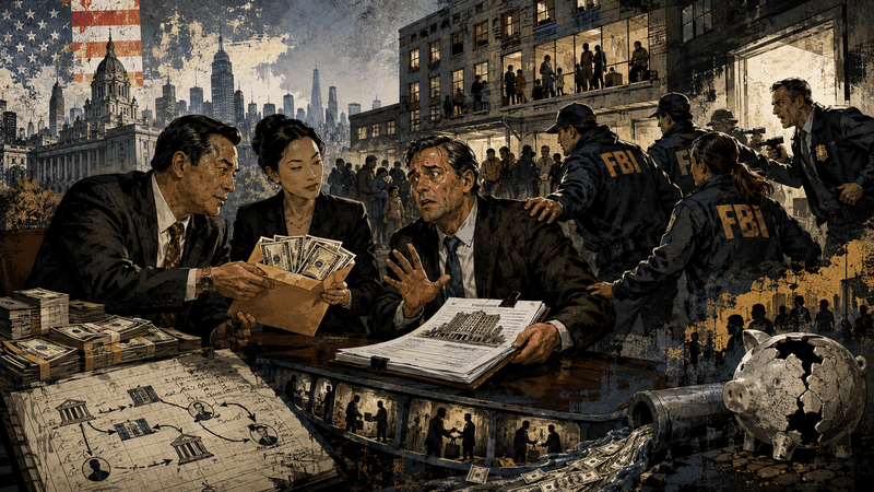 U.S. Attorney Charges Chinese Business Figures in NYC Migrant Shelter Bribery Scheme Tied to $6.8 Million City Contract