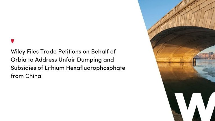 U.S. Trade Petitions Target Chinese Lithium Hexafluorophosphate Dumping as Battery Supply Chain Security Concerns Grow