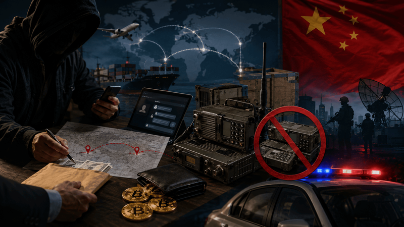 U.S. Justice Department: Chinese National Pleads Guilty After Trying to Smuggle U.S. Military Communications Technology to China