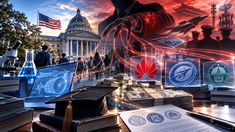 U.S. Campus Funding Records Expose Contracts With Huawei and Chinese Military-Linked Research Institutions