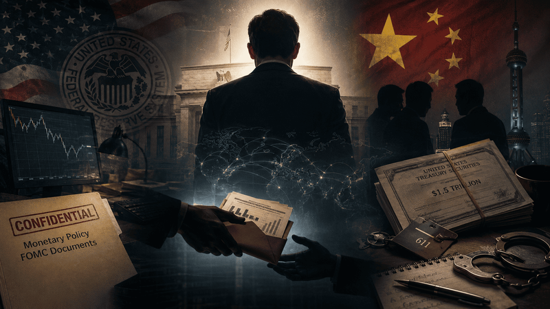 U.S. Attorney: Former Federal Reserve Adviser Sentenced After Feeding Restricted Economic Information to Chinese Intelligence