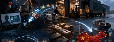 U.S. Attorney: Chinese National Allegedly Used New Hampshire Warehouse to Ship Electronics Bought With Stolen American Gift Cards to China