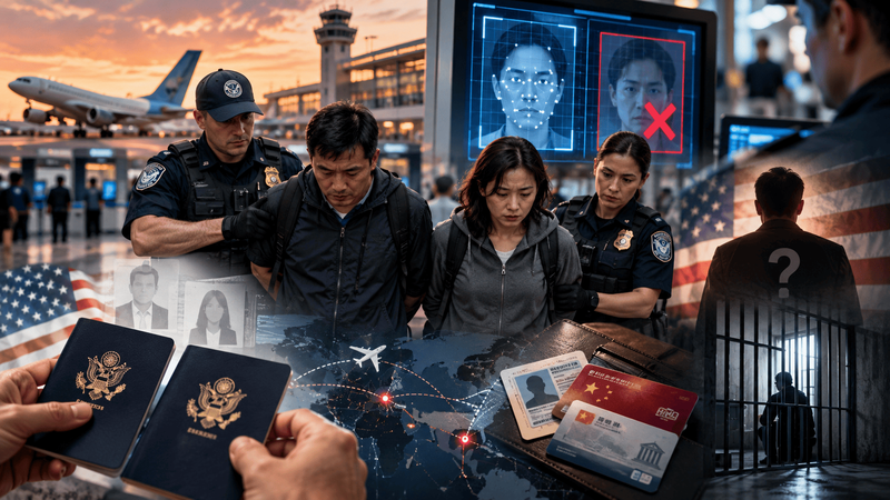 U.S. Attorney: Two Chinese Nationals Charged After Using Real Americans’ Passports to Enter the U.S. Through John Wayne Airport