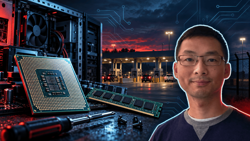 China-Born CBP Supervisor Accused of Stripping 46 Homeland Security Computers at U.S.-Canada Border Facilities