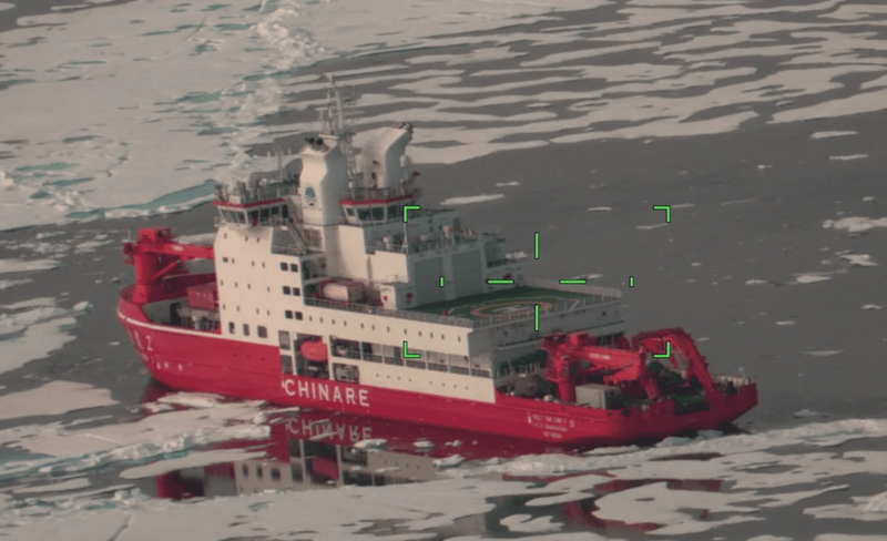 US watching Chinese marine presence off Alaska, Arctic Coast Guard chief says