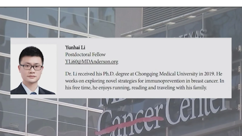 Former Cancer Researcher Jailed for Sending Sensitive Data to China Highlights Growing Risks to U.S. Medical Innovation and National Security