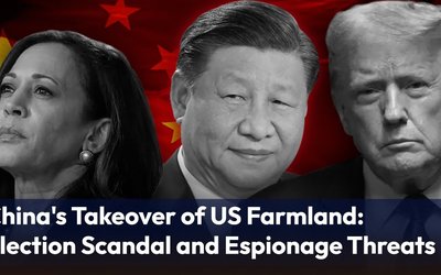 China's Takeover of US Farmland: Election Scandal and Espionage Threats #trump #biden